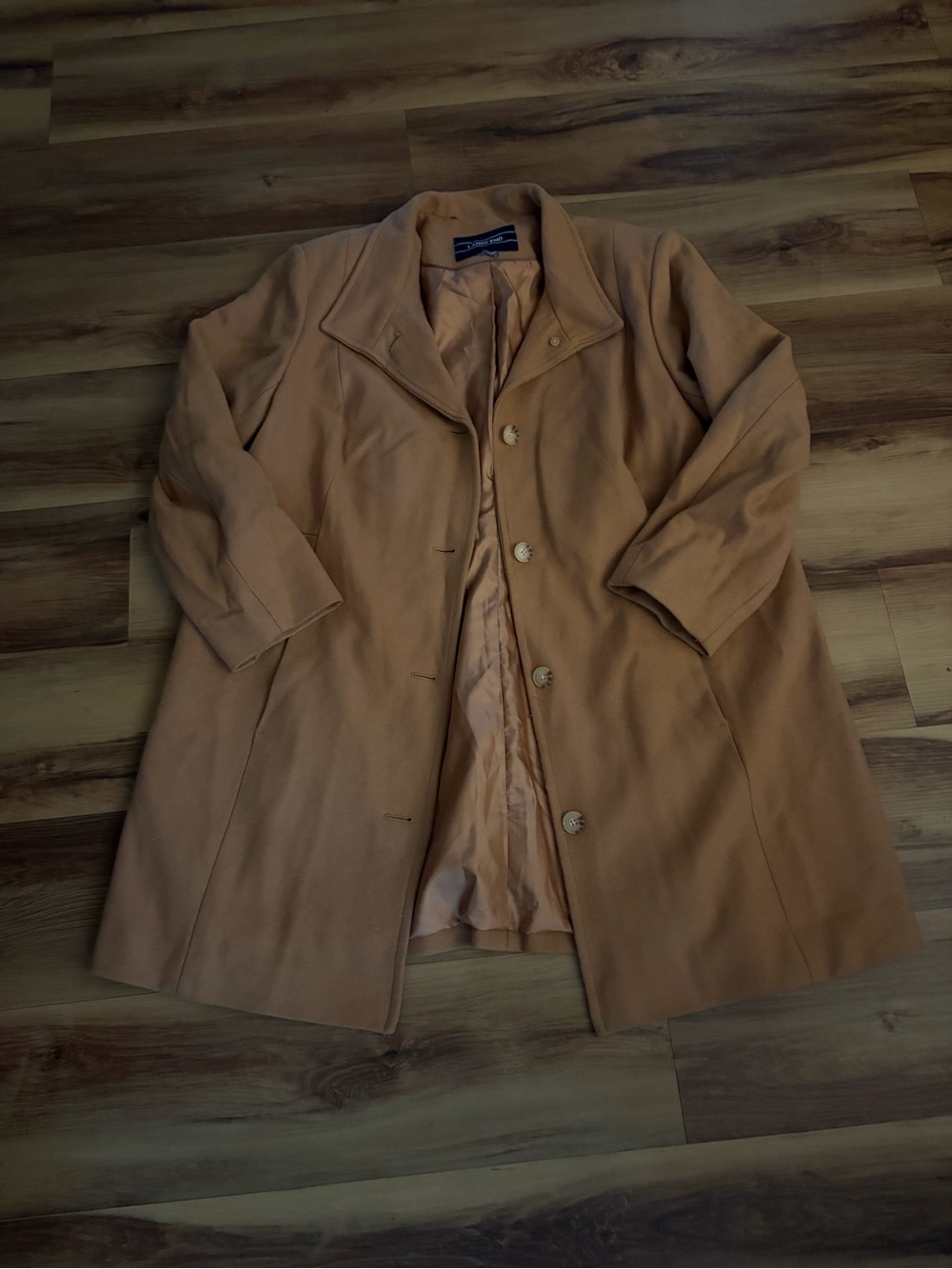 Classic Wowen’s Wool Camel Coat - Unbranded